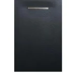 Szezonális akció AREZZO design SOLIDSoft zuhanytálca 140x100 cm, ANTRACIT, egyenes lefolyóval AR-100140LINA