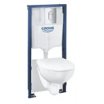 Prémium Grohe Solido 5 az 1-ben WC szett, 1,13 méteres telepítési magasság 39902000