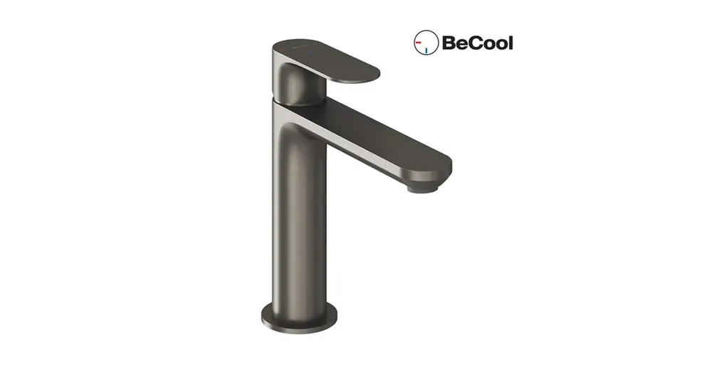 Biztonságos fizetés Ravak Eleganta EL 012.21GB Álló mosdócsaptelep BeCool 174 mm, leeresztő nélkül, Graphite Brushed X070412