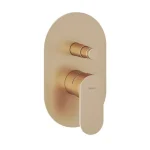 Legjobb ár Ravak Eleganta EL 061.60RGB.O2 Falba süllyesztet csaptelep, automatikus kétutas, belső egységgel, Rose Gold Brushed X070372