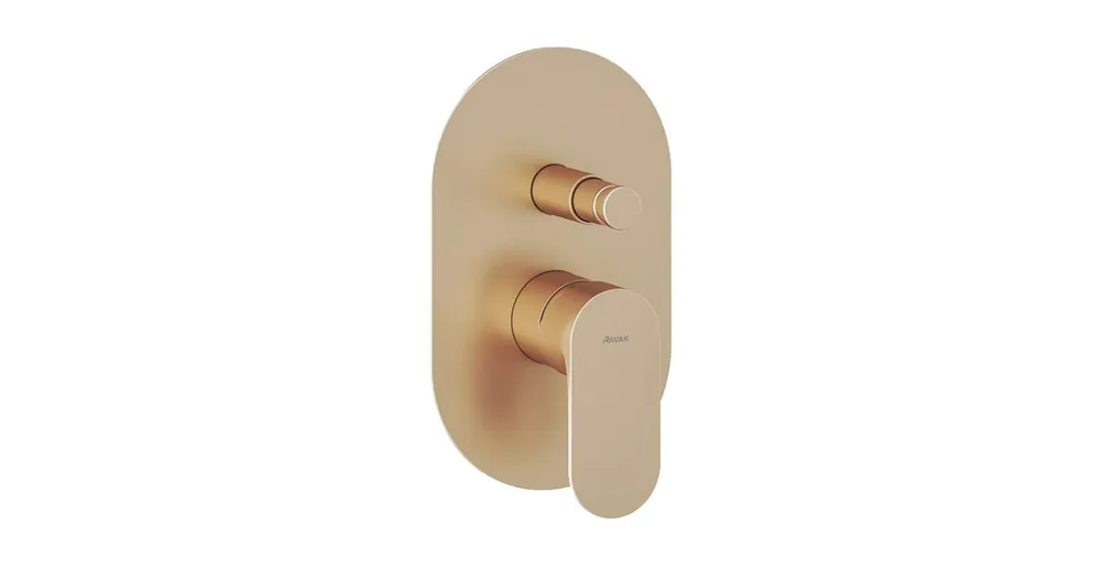 Legjobb ár Ravak Eleganta EL 061.60RGB.O2 Falba süllyesztet csaptelep, automatikus kétutas, belső egységgel, Rose Gold Brushed X070372
