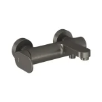 Ravak Eleganta EL 022.20GB Fali kádcsaptelep zuhanyszett nélkül, Graphite Brushed X070330 Akció
