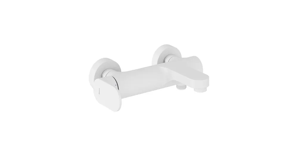 Ravak Eleganta EL 022.10WV Fali kádcsaptelep zuhanyszett nélkül, White Velvet X070256 Népszerű