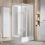 Ravak Supernova ASBP3-80 Zuhanybox Fehér+Grape 83644112ZG Gyors kiszállítás