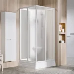 Újdonság Ravak Supernova ASBRV2-80 Zuhanybox Fehér+Grape 82644112ZG