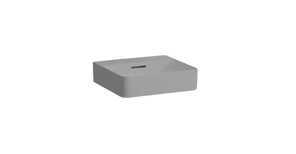 Akció LAUFEN VAL Kézmosó, csaplyuk nélkül, Graphite matt H8152817581091