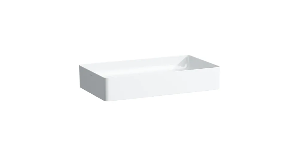 LAUFEN LIVING Mosdó tál, túlfolyónyílás nélkül, csaplyuk nélkül, Fehér LCC bevonattal H8114344001121 Azonnal elérhető