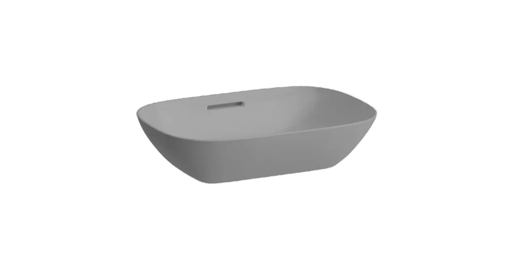Outlet LAUFEN INO Mosdótál, csaplyuk nélkül, Graphite matt H8123027581091