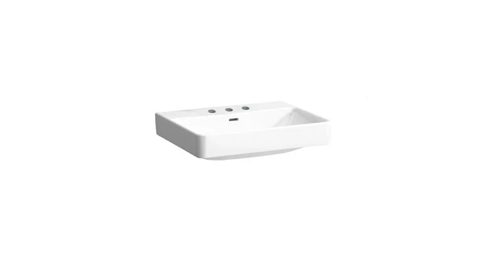 Ne maradj le LAUFEN LAUFEN PRO S Mosdótál, alsó felülete csiszolt, 3 csaplyukkal, Fehér LCC Active bevonattal H816963A001081