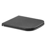 Kedvezményes ár Wellis Aurora Black soft Closing WC ülőke matt fekete WF00186