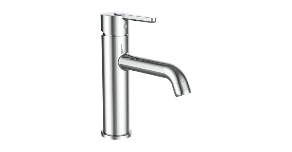 LAUFEN LUA Egykaros mosdó csaptelep Eco+, rögzített 135 mm kifolyócsővel, húzórudas lefolyószelep nélkül H3110810041201 Gyors kiszállítás