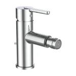 Ajánlat LAUFEN LUA Egykaros bidé csaptelep 110mm kifolyócsővel, húzórudas lefolyószeleppel, króm H3410810041141