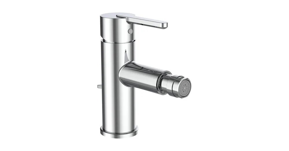 Ajánlat LAUFEN LUA Egykaros bidé csaptelep 110mm kifolyócsővel, húzórudas lefolyószeleppel, króm H3410810041141