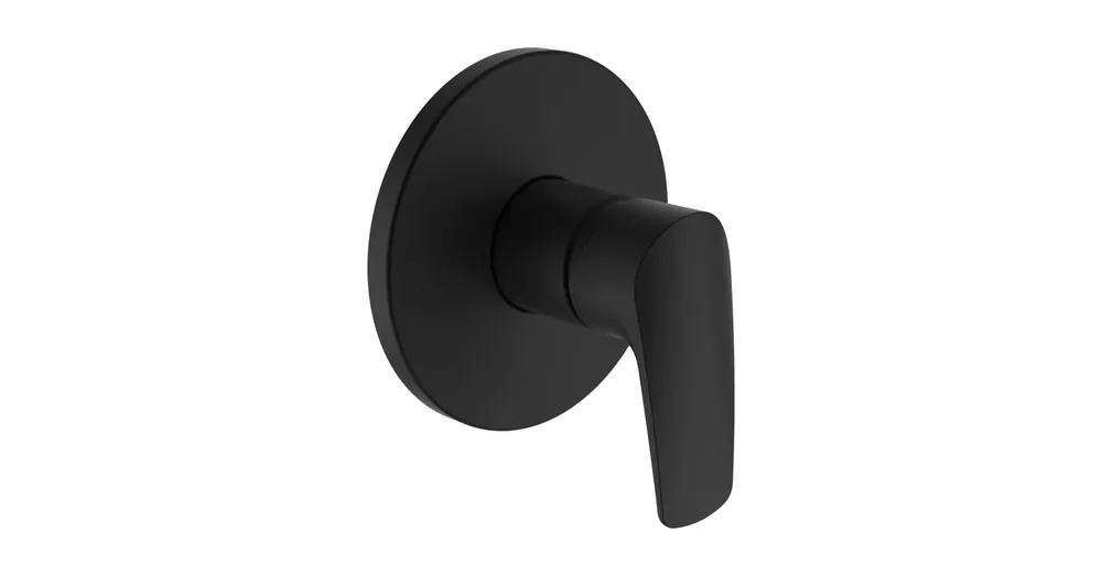 LAUFEN LAURIN Falba épített zuhany csaptelep falon kívüli része, matt titán fekete HF500778428000 Outlet
