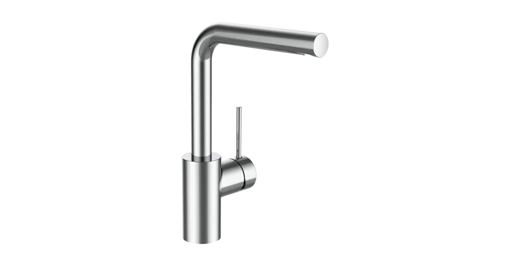 LAUFEN Oldalkaros mosdó csaptelep Eco+, 160 mm kiállású elfordítható íves kifolyóval, húzórudas lefolyószelep nélkül, króm HF505408100000 Rendeld meg most