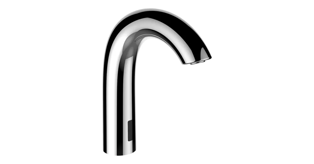 Akció LAUFEN Curvetronic Curvetronic csaptelep IR érzékelövel a hideg vagy elökevert vízhez, 135 mm kinyúlással. szárazelem 6 V, Bluetooth adapter nélkül, króm HF707154100060
