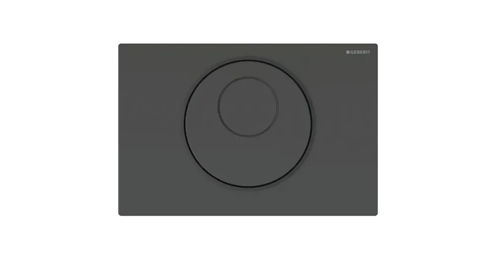 Geberit Sigma10 érintésmentes nyomólap 2 öblítéshez, Sigma 12 cm-es tartályhoz, fekete 115.890.DW.6 Alacsony ár
