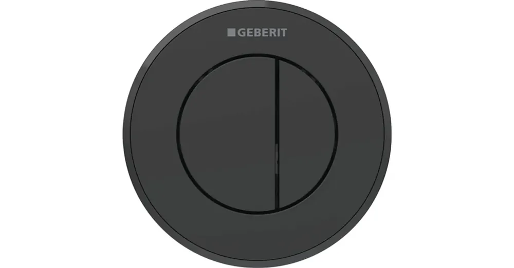 Legjobb ár Geberit 10 vezérlőgomb, 2 mennyiséges öblítéshez EasyClean bevonat, matt fekete 116.055.16.1