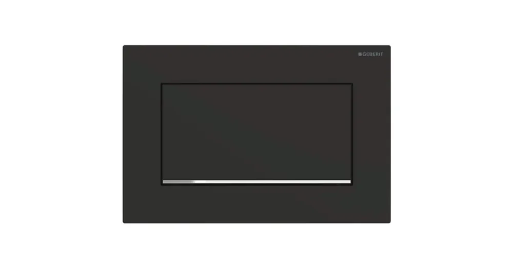 Geberit Sigma30 nyomólap easy-to-clean bevonattal, matt fekete/króm 115.893.14.1 Gyors kiszállítás