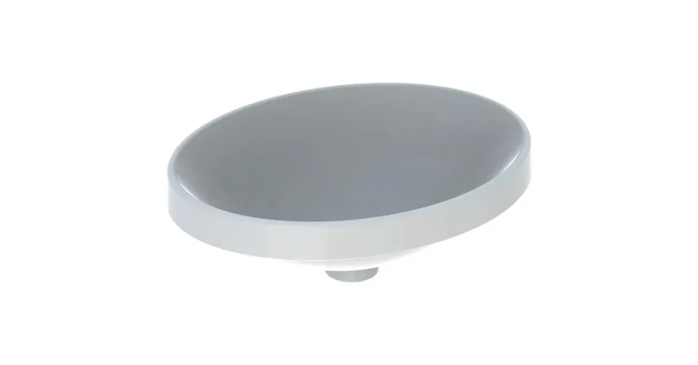 Geberit VariForm 50 cm beépíthető mosdó, ovális, túlfolyó nélkül 500.711.01.2 Rendeld meg most