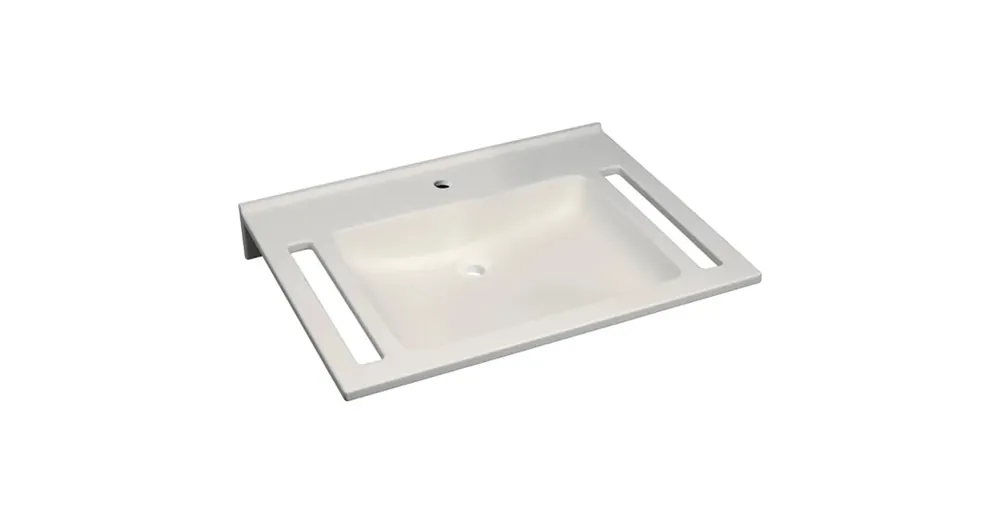 Legkelendőbb Geberit Publica akadálymentes mosdó 70x55 cm, szögletes, túlfolyó nélkül 402170016
