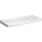 Geberit Xeno² mosdó 120x48 cm, csaplyukkal, túlfolyó nélkül, KeraTect bevonattal, fehér 500.551.01.1 Szuper ajánlat