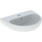 Geberit Selnova kézmosó 55x44 cm, csaplyukkal és túlfolyóval 500.315.01.7 Különleges ajánlat