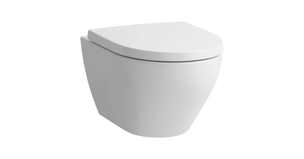 Outlet LAUFEN MODERNA S Fali WC Design, 'Silent flush', rimless, mélyöblítésű Fehér H8215440000001
