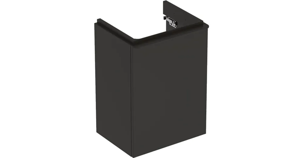 Geberit Smyle Square alsó szekrény kézmosóhoz ajtóval 44,2x35,6 cm, matt lakkozott láva 500.350.JK.1 Exkluzív ajánlat