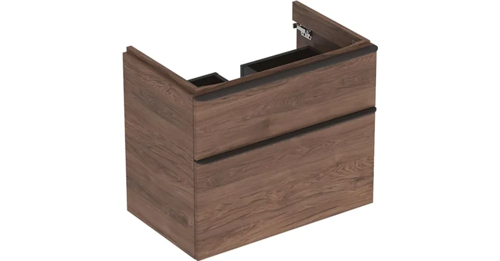 Geberit Smyle Square alsó szekrény mosdóhoz fiókkal 73,4x47 cm, hikoridió 500.353.JR.1 Szezonális akció