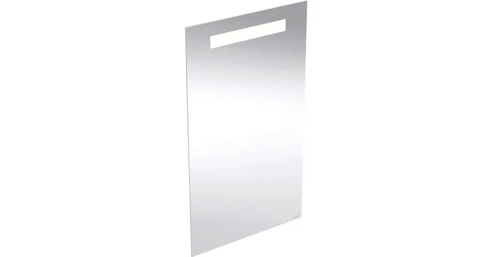 Kihagyhatatlan ajánlat Geberit Option Basic Square tükör felső világítással 40x70 cm, eloxált alumínium 502.803.00.1