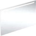 Outlet Geberit Option Basic Square tükör felső világítással 140x90 cm, eloxált alumínium 502.816.00.1