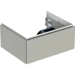 Geberit One alsó szekrény mosdóhoz 1 fiókkal 59x47 cm, matt greige 505.071.00.7 Expressz kézbesítés