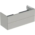 Geberit One alsó szekrény mosdóhoz 2 fiókkal 118x47 cm, matt greige 505.265.00.7 Kedvezmény