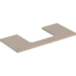 Geberit One mosdópult középső kivágással, pultra ültethető mosdóhoz 105x47 cm, tölgy 505.284.00.5 Csak ma