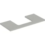 Geberit One mosdópult középső kivágással, pultra ültethető mosdóhoz 105x47 cm, matt greige 505.284.00.7 Ajánlat