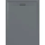 Geberit Sestra szögletes zuhanytálca 80x160 cm, strukturált pala, szürke 550.268.00.2 Csak ma