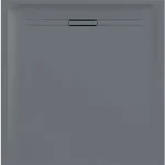 Geberit Sestra szögletes zuhanytálca 80x80 cm, strukturált pala, szürke 550.291.00.2 Szuper akció