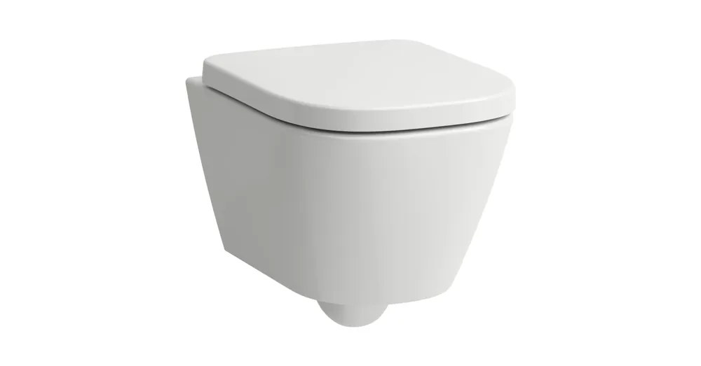 Gyors szállítás LAUFEN MEDA Fali WC `kompakt`, öblítőperem nélkül, mélyöblítéssel, "Silent Flush" öblítéssel Fehér LCC H8201134000001