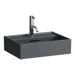 Alacsony ár LAUFEN Kartell LAUFEN Mosdó, egy csaplyuk, középen, Graphite matt H8153307581041