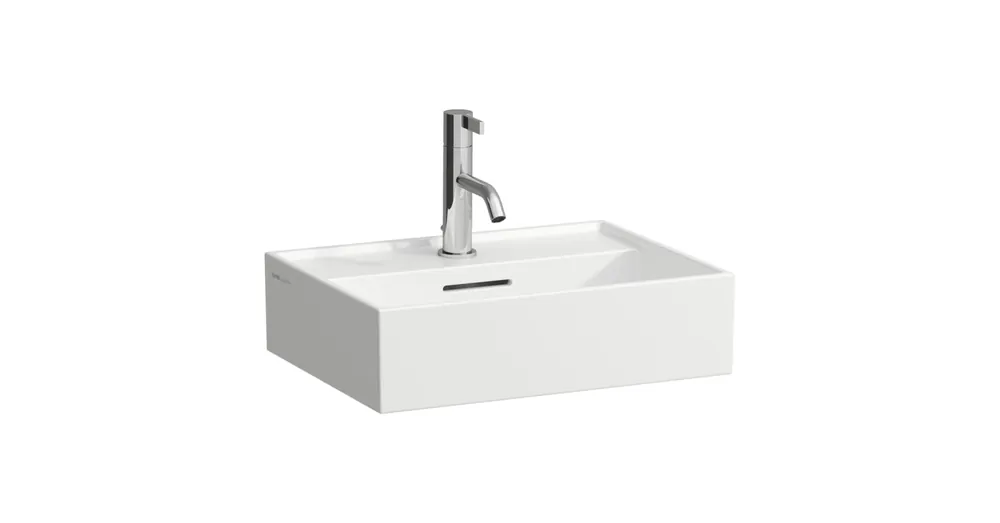 LAUFEN Kartell LAUFEN Mosdótál, alsó felülete csiszolt, egy csaplyuk, középen, Fehér LCC bevonattal H818330A001041 Ajánlat