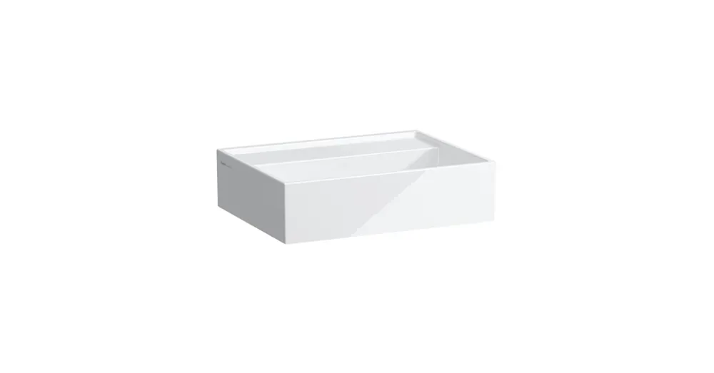 LAUFEN Kartell LAUFEN Mosdótál, alsó felülete csiszolt túlfolyónyílás nélkül, csaplyuk nélkül, Fehér LCC Active bevonattal H818330A001121 Nézd meg most