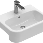 Azonnal elérhető Villeroy & Boch Architectura 55x43 cm előlről beépíthető mosdó túlfolyóval 4190 55 01 (41905501)