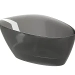 Riho Toledo Frosted Smoke szabadon álló kád, anyaga Solid Surface, 158x110cm, Füst B126002F01 Szuper akció