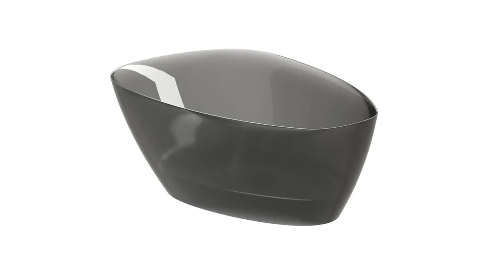 Riho Toledo Frosted Smoke szabadon álló kád, anyaga Solid Surface, 158x110cm, Füst B126002F01 Szuper akció
