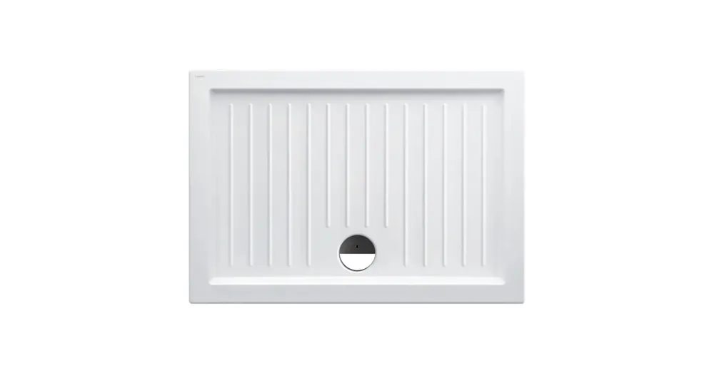 LAUFEN MERANO E Kerámia zuhanytálca, 100*70 cm, 5,5 cm vastag, lefolyó hosszú oldalon, Fehér H8559556000001 Szezonális akció