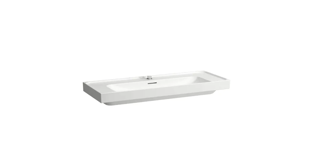 Vedd meg most LAUFEN MEDA Mosdó, 120 cm, 3 csaplyukkal, Fehér LCC bevonattal H8141114001081