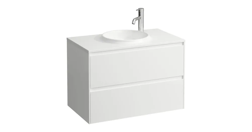 LAUFEN LANI Alsószekrény 800 mm, 2 fiókkal, H814074 Marbond kompozit anyagú mosdóhoz, Matt Fehér H4042621122601 Ajánlat