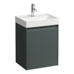 Ajánlat LAUFEN MEDA Alsószekrény 450 mm, 1 ajtóval, ajtózsanér jobb oldalon, H815111 mosdóhoz, Traffic Szürke H4215420112661