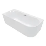 Villeroy & Boch Loop & Friends Fal előtt álló fürdőkád, bal sarokba történő beszereléshez 170x75 cm Fehér Alpin UBA170LOF9CL00V-01 Kihagyhatatlan ajánlat